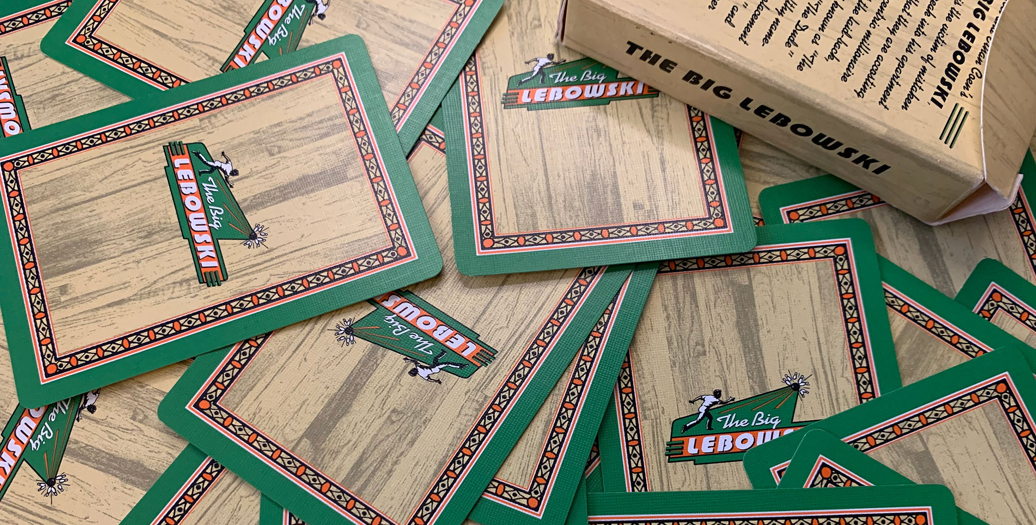 The Big Lebowski playing cards